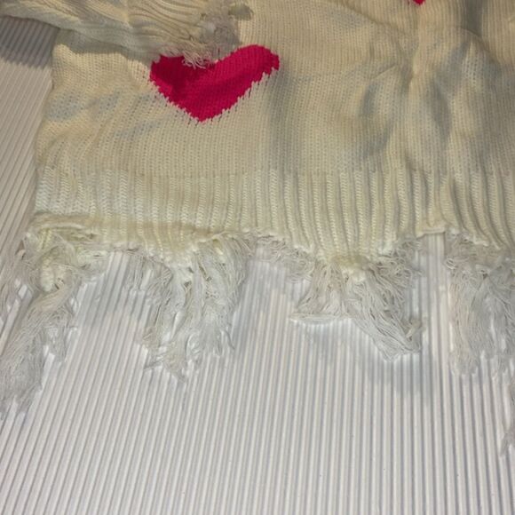 Looking For A Lover Sweater, Ivory-Pink XL/XXL Chic Soul - Picture 7 of 10